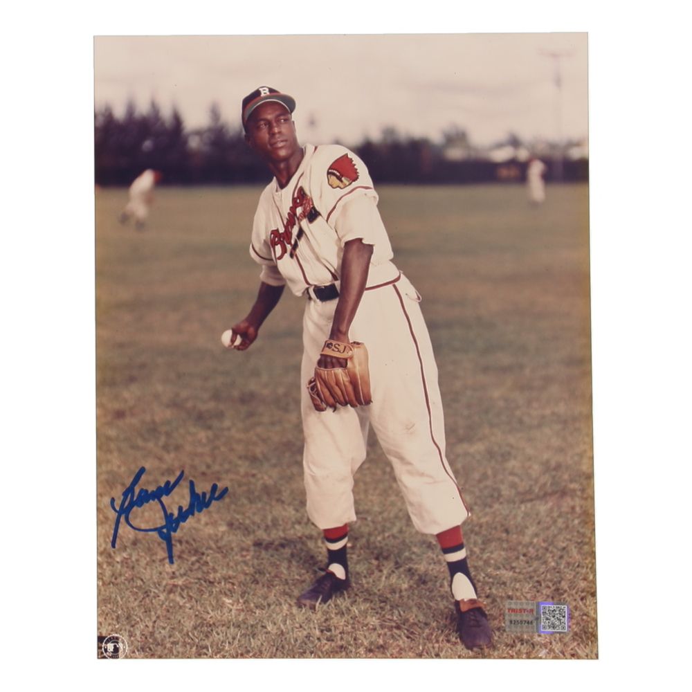 Sam Jethroe Signed Braves 8x10 Photo (TriStar) at PristineAuction.com