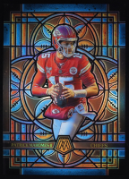 Patrick Mahomes 2025 Panini Mosaic Stained Glass Oversized #13 at PristineAuction.com