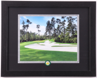 "The Fairway At Augusta National Golf Course" Custom Framed Photo Display with Silver Masters Tournament Pin at PristineAuction.com
