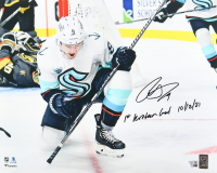 Ryan Donato Signed Kraken 16x20 Photo Inscribed "1st Kraken Goal" (Fanatics) at PristineAuction.com