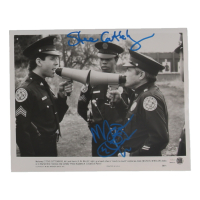 Steve Guttenberg & Michael Winslow Signed "Police Academy" 8x10 Photo (JSA) at PristineAuction.com