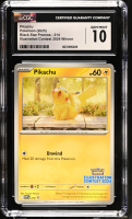 Pikachu 2025 Pokemon Black Star Promos Illustration Contest 2024 Winner #214 (CGC 10) at PristineAuction.com
