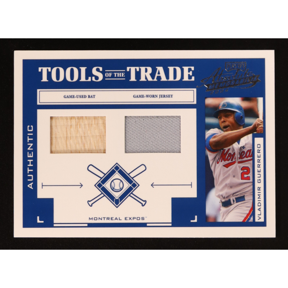 Vladimir Guerrero 2004 Absolute Memorabilia Tools of the Trade Blue #TT149 #37/250 at PristineAuction.com