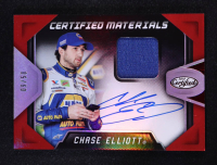 Chase Elliott 2018 Certified Materials Signatures Red #3 #09/50 at PristineAuction.com