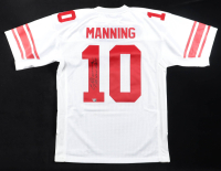 Eli Manning Signed Giants Mitchell & Ness Authentic Jersey Inscribed "SB XLII MVP" With Super Bowl XLII Patch (Fanatics) at PristineAuction.com