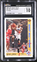 Michael Jordan 1991-92 Upper Deck All-Star #69 (CGC GEM MINT 10) at PristineAuction.com
