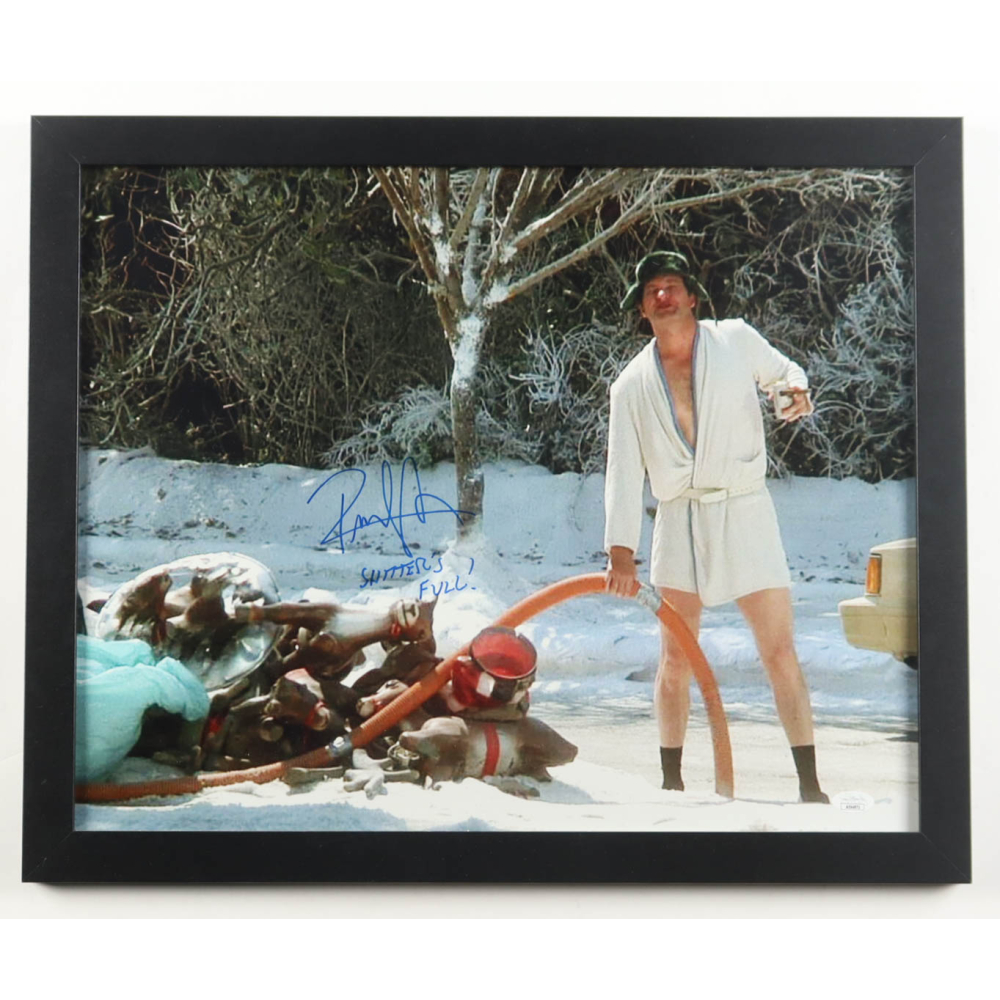 Randy Quaid Signed "National Lampoon's Christmas Vacation" Custom Framed Photo Display Inscribed "SH*****'s Full!" (JSA) at PristineAuction.com