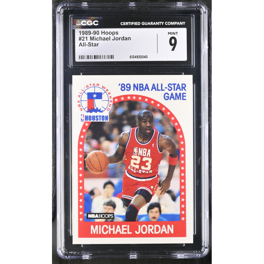 Michael Jordan 1989-90 Hoops All-Star #21 (CGC 9) at PristineAuction.com