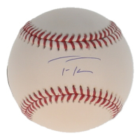 Trea Turner Signed OML Baseball (Beckett & Turner) at PristineAuction.com