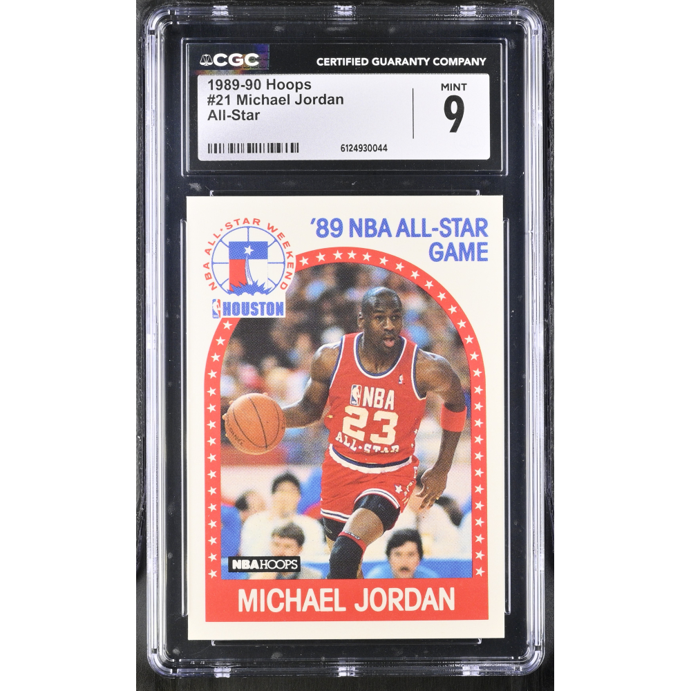 Michael Jordan 1989-90 Hoops All-Star #21 (CGC 9) at PristineAuction.com