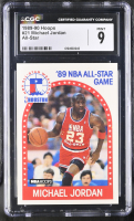 Michael Jordan 1989-90 Hoops All-Star #21 (CGC 9) at PristineAuction.com