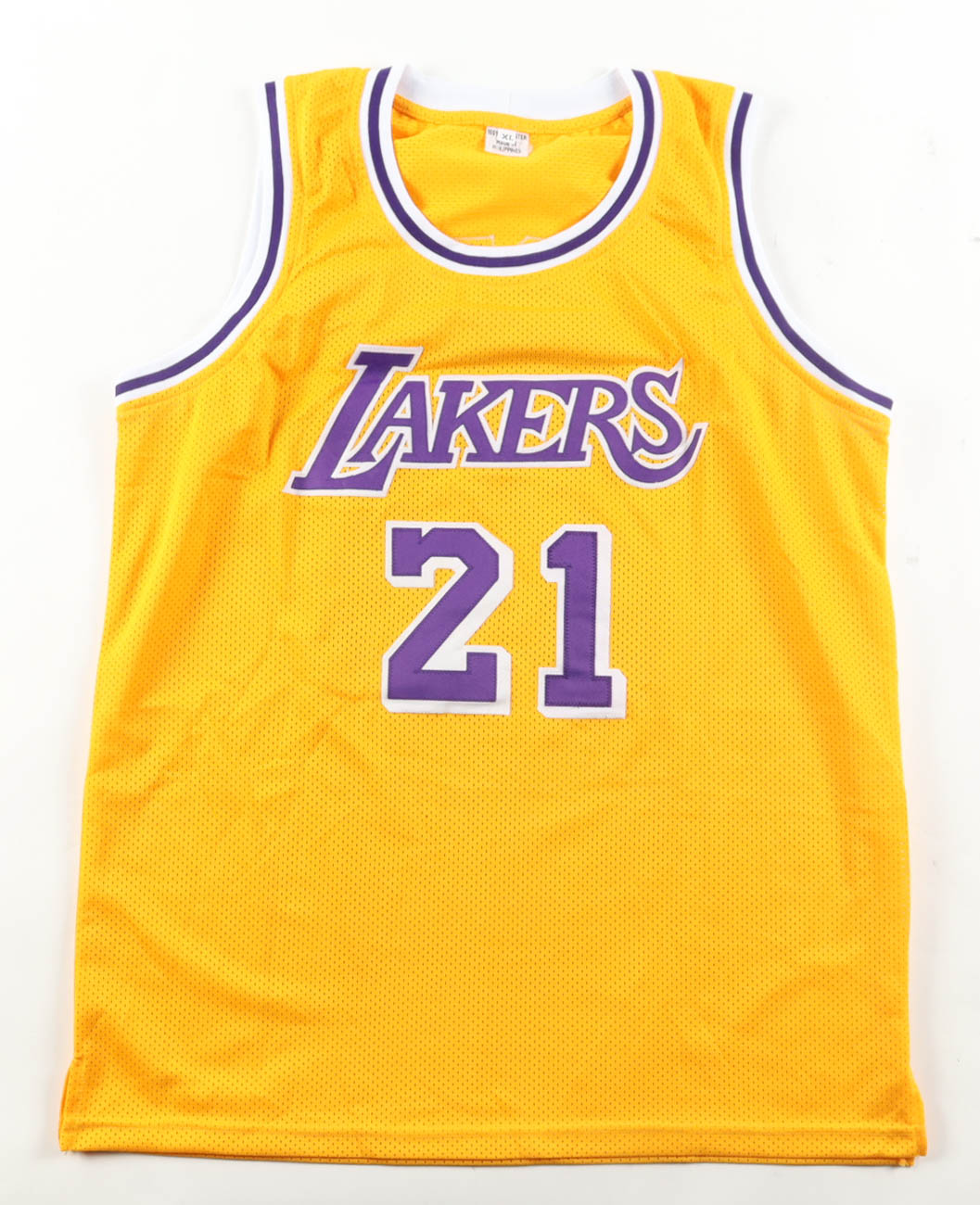 Michael Cooper Signed Jersey (Beckett) at PristineAuction.com Michael Cooper Signed Jersey (Beckett) at PristineAuction.com