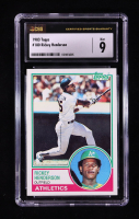 Rickey Henderson 1983 Topps #180 (CSG 9) at PristineAuction.com
