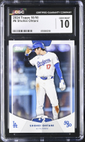 Shohei Ohtani 2024 Topps 50/50 #6 (CGC GEM MINT 10) at PristineAuction.com