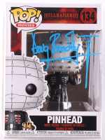 Doug Bradley Signed "Hellraiser III: Hell on Earth" #134 Pinhead Funko Pop! Vinyl Figure with Nail Sketch (JSA) at PristineAuction.com