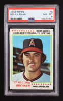 Nolan Ryan 1978 Topps #6 RB (PSA 8) at PristineAuction.com
