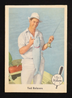 Ted Williams 1959 Fleer #77 Ted Relaxes at PristineAuction.com