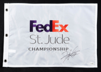 Hideki Matsuyama Signed Fedex St. Jude Championship Golf Pin Flag (JSA) at PristineAuction.com