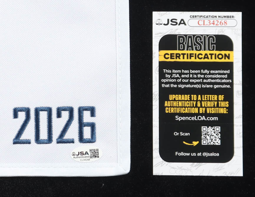 Jason Day Signed 2026 The Players Golf Pin Flag (JSA) at PristineAuction.com Jason Day Signed 2026 The Players Golf Pin Flag (JSA) at PristineAuction.com