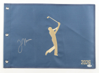 Justin Thomas Signed 2026 Players Championship Golf Pin Flag (JSA) at PristineAuction.com