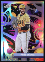 Paul Skenes 2025 Topps Cosmic Chrome Refractors #100 at PristineAuction.com