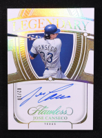 Jose Canseco 2024 Panini Flawless Legendary Scripts Gold #9 #02/10 at PristineAuction.com