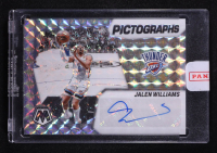 Jalen Williams 2023-24 Panini Mosaic Pictographs Auto #PM-WIL at PristineAuction.com