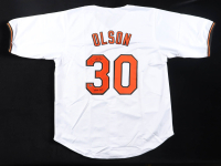 Gregg Olson Signed Jersey Inscribed "89 AL ROY" (RSA) at PristineAuction.com