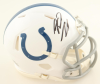 Riley Leonard Signed Colts Speed Mini Helmet (JSA) at PristineAuction.com