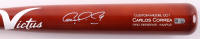 Carlos Correa Signed Victus Player Model Baseball Bat (MLB) at PristineAuction.com