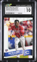 Elly De La Cruz 2024 Topps Big League Wrapper Redemptions #WR-25 (CGC GEM MINT 10) at PristineAuction.com