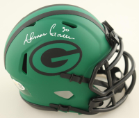 Ahman Green Signed Packers Rave Alternate Speed Mini Helmet (JSA) at PristineAuction.com
