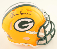 Ahman Green Signed Packers Speed Mini Helmet (JSA) at PristineAuction.com