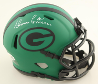 Ahman Green Signed Packers Rave Alternate Speed Mini Helmet (JSA) at PristineAuction.com