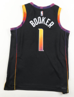 Devin Booker Suns Jordan Authentic Jersey at PristineAuction.com