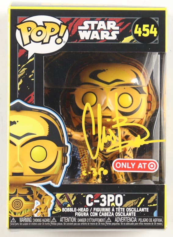 Chris Bartlett Signed "Star Wars" #454 C-3PO Funko Pop! Vinyl Figure (JSA) at PristineAuction.com Chris Bartlett Signed "Star Wars" #454 C-3PO Funko Pop! Vinyl Figure (JSA) at PristineAuction.com
