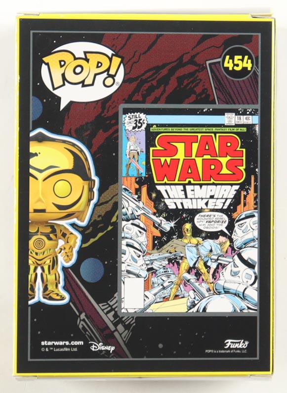 Chris Bartlett Signed "Star Wars" #454 C-3PO Funko Pop! Vinyl Figure (JSA) at PristineAuction.com Chris Bartlett Signed "Star Wars" #454 C-3PO Funko Pop! Vinyl Figure (JSA) at PristineAuction.com