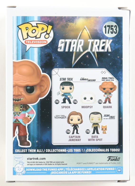 Armin Shimerman Signed "Star Trek" #1753 Quark Funko Pop! Vinyl Figure (JSA) at PristineAuction.com Armin Shimerman Signed "Star Trek" #1753 Quark Funko Pop! Vinyl Figure (JSA) at PristineAuction.com