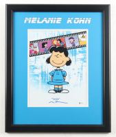 Melanie Kohn Signed "Peanuts" Custom Framed Print Display Inscribed "Lucy" (Beckett) at PristineAuction.com