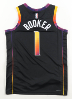 Devin Booker Suns Jordan Authentic Jersey at PristineAuction.com