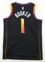 Devin Booker Suns Jordan Authentic Jersey at PristineAuction.com