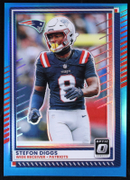 Stefon Diggs 2025 Donruss Optic Aqua #161 #072/349 at PristineAuction.com