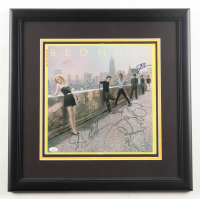 Custom Framed "Autoamerican" Vinyl Record Cover Display Singed by (3) Debbie Harry, Chris Stein, & Clem Burke (JSA) at PristineAuction.com