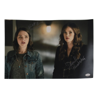 Danielle Panabaker & Violett Beane Signed "The Flash" 12x18 Photo Inscribed "Jesse Wells" (JSA) at PristineAuction.com