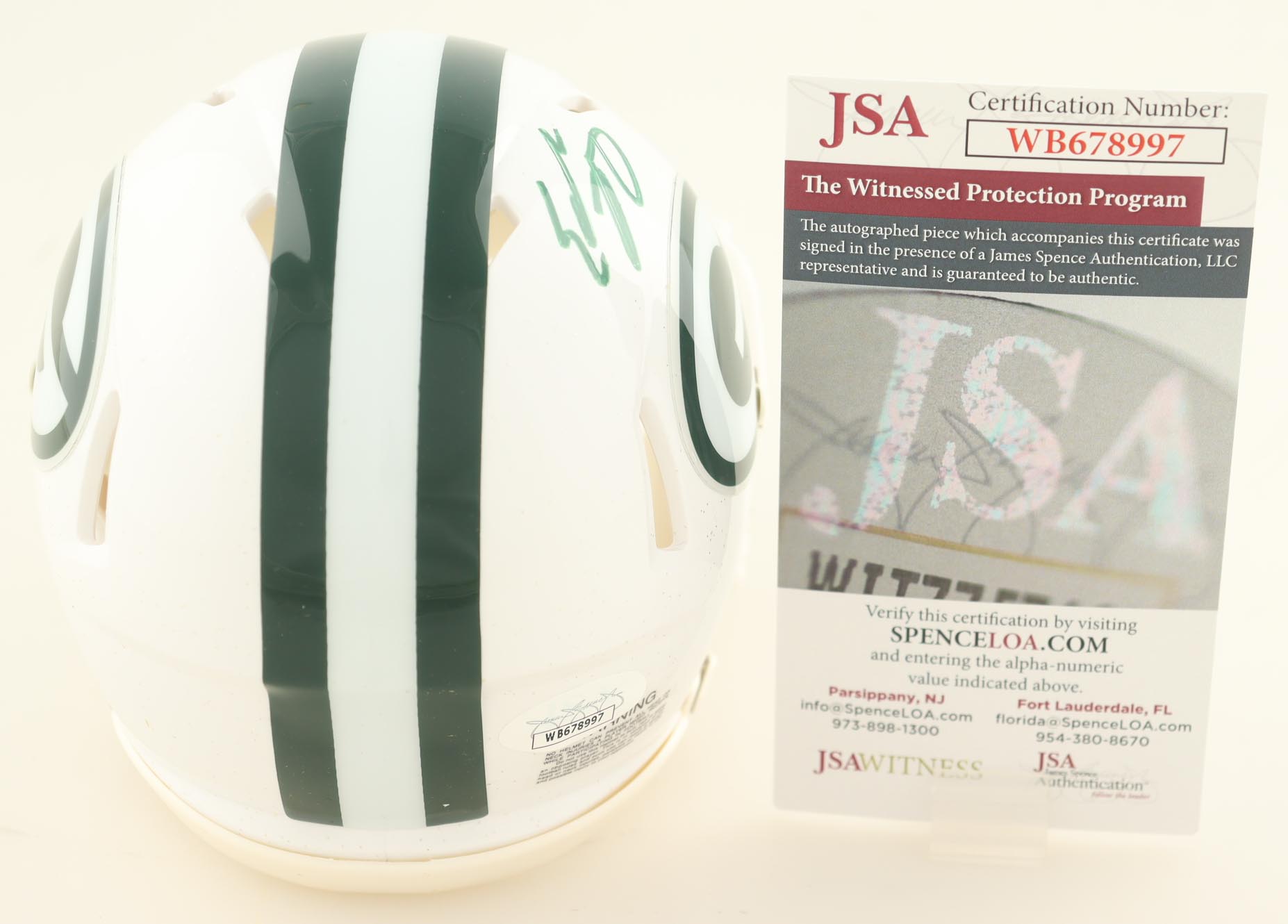 Eddie Lacy Signed Packers Speed Mini Helmet (JSA) at PristineAuction.com Eddie Lacy Signed Packers Speed Mini Helmet (JSA) at PristineAuction.com