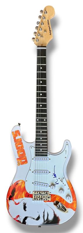 Val Kilmer Signed "The Doors" Custom Stratocaster Guitar (JSA) at PristineAuction.com Val Kilmer Signed "The Doors" Custom Stratocaster Guitar (JSA) at PristineAuction.com