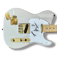 Marcus Mumford, Ted Dwane & Ben Lovett Signed "Mumford & Sons: Prizefighter" Custom Telecaster Guitar (JSA) at PristineAuction.com