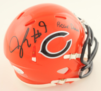 Jaquan Brisker Signed Bears Speed Mini Helmet Inscribed "Bear Down" (JSA) at PristineAuction.com