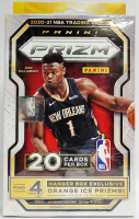 2020-21 Panini Prizm Basketball Hanger Box (20 Cards) (Orange Parallels!) at PristineAuction.com