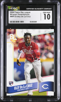 Elly De La Cruz 2024 Topps Big League Wrapper Redemptions #WR-25 (CGC GEM MINT 10) at PristineAuction.com